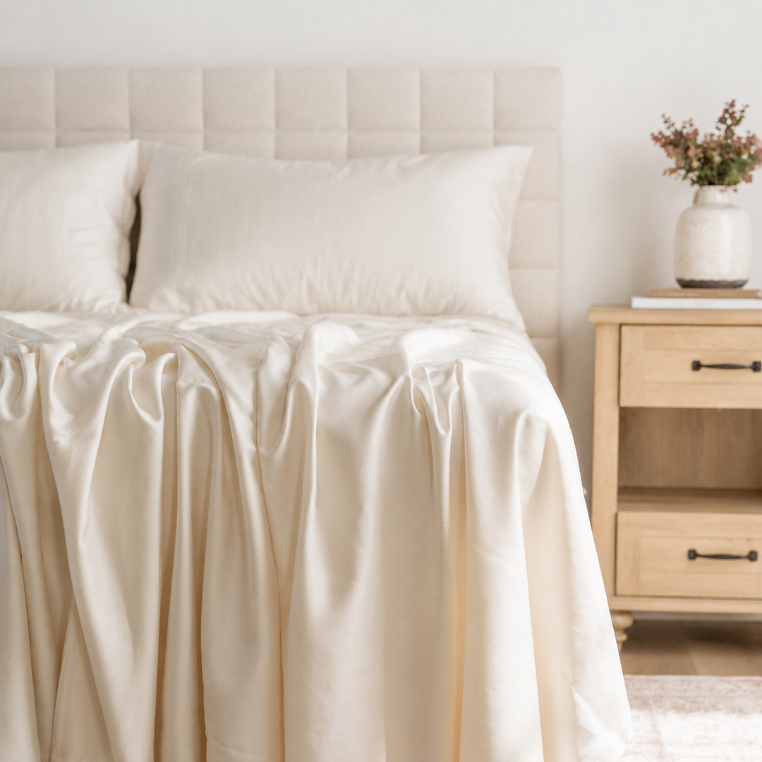 Ivory Moon Sheet Set #color_ivory-moon