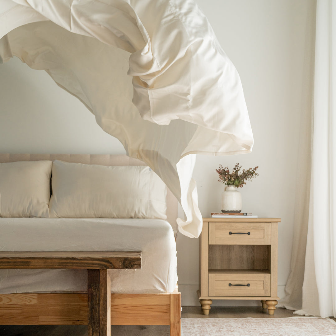 Ivory Moon Sheet Set #color_ivory-moon