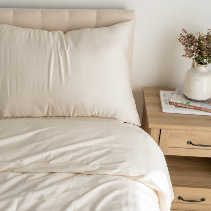 Ivory Moon Duvet Cover #color_ivory-moon