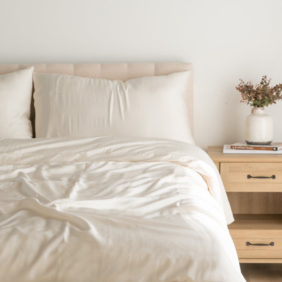 Ivory Moon Duvet Cover #color_ivory-moon