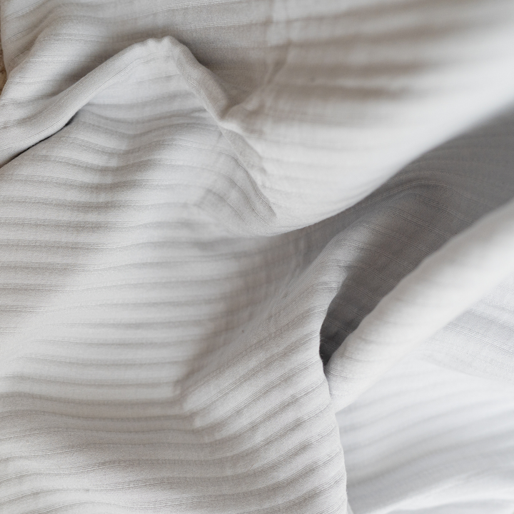 Dove Gray Bamboo Coverlet 