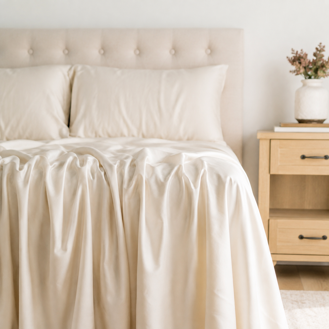 Ivory Moon Sheet Set #color_ivory-moon