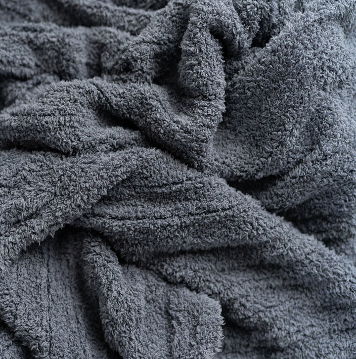 Blue Plush Blanket #color_twilight