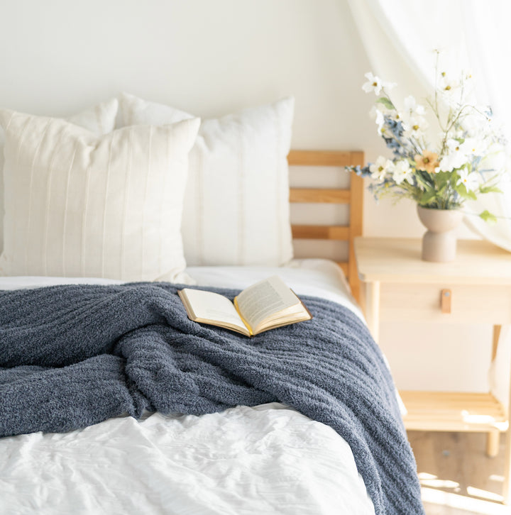 Blue Plush Blanket 