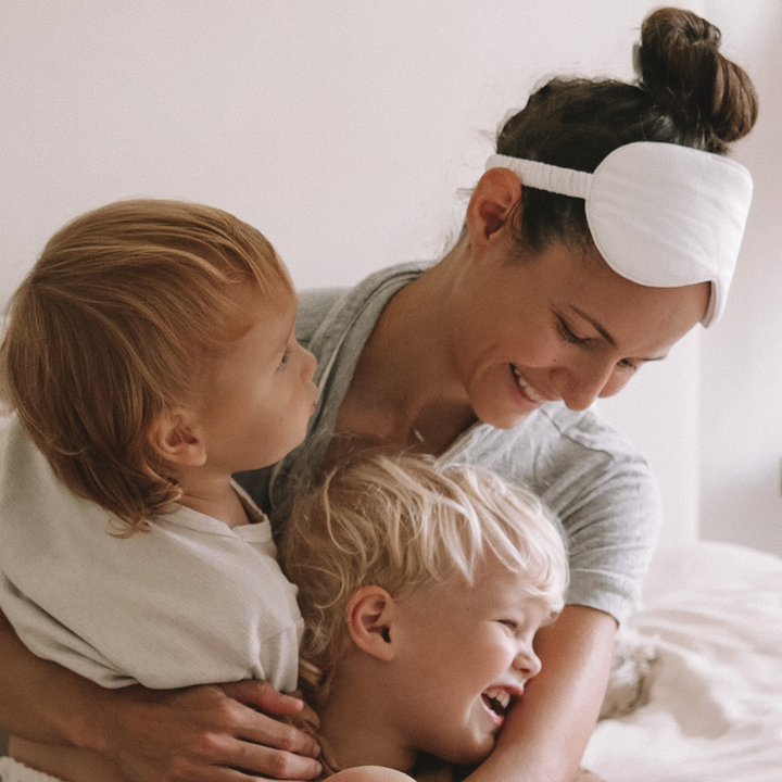 White Cloud Sleep Mask #color_white-cloud