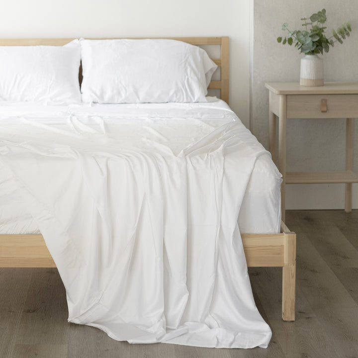 White Cloud Sheet Set #color_white-cloud