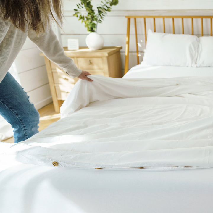 White Cloud Duvet Cover #color_white-cloud