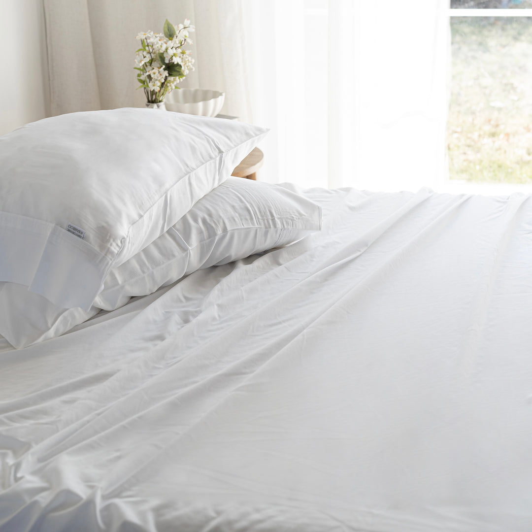 White Cloud Sheet Set #color_white-cloud