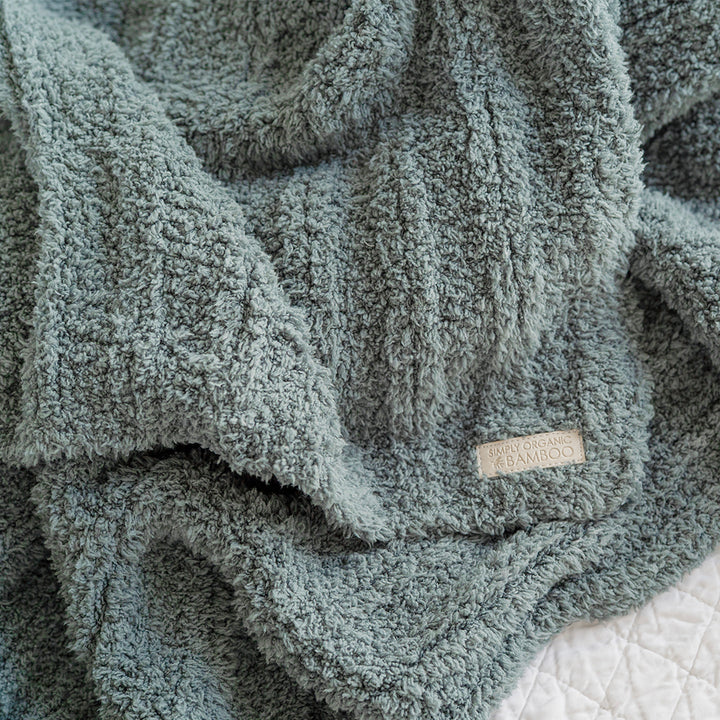 Blue Plush Blanket #color_forest