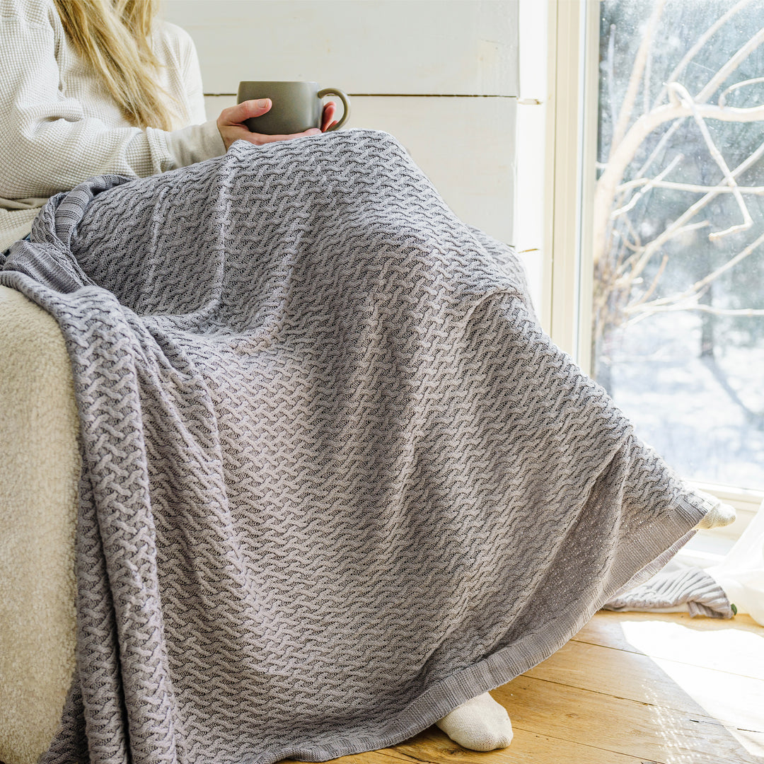 Gray Fog Throw Blanket #color_gray-fog