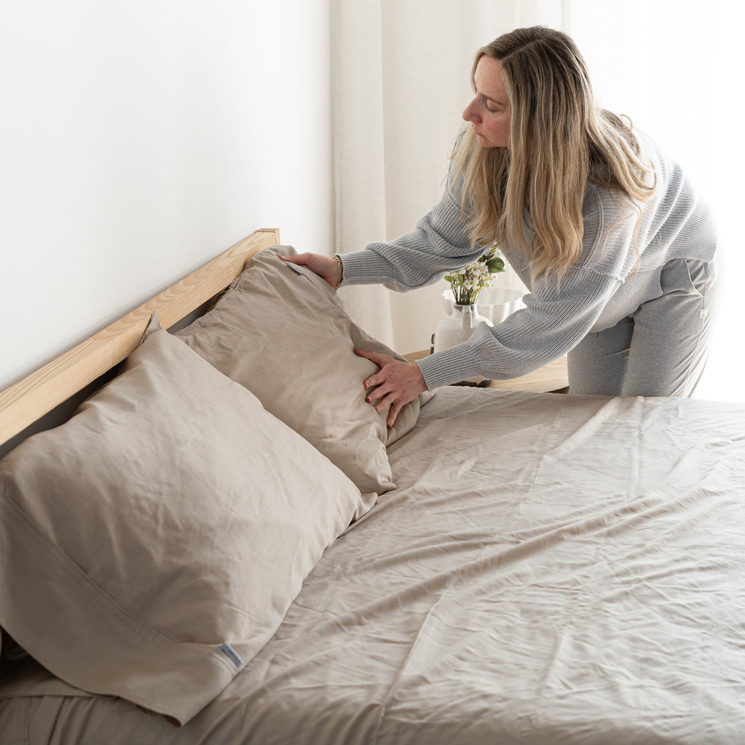 Sand Drift Pillowcase Set #color_sand-drift