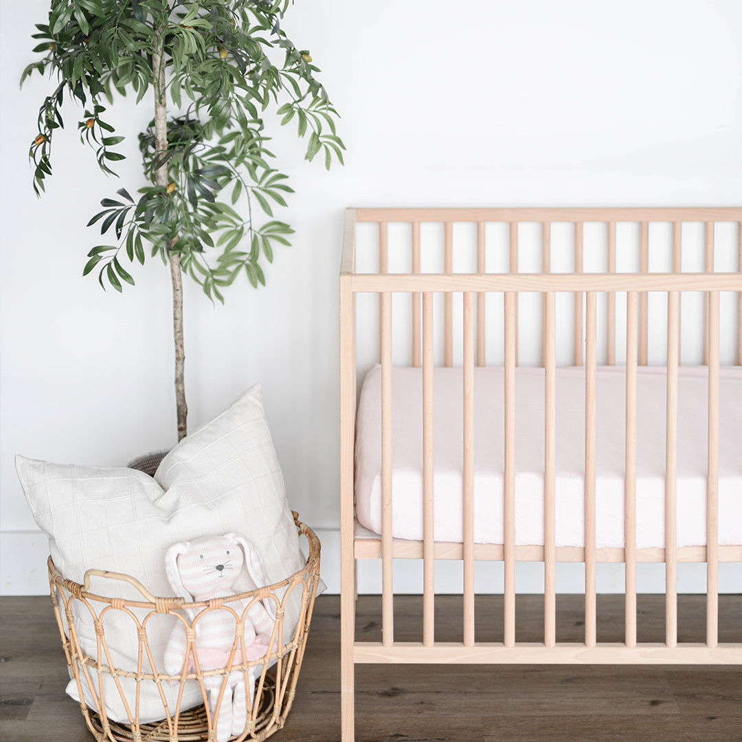 Simply Organic Bamboo Baby Crib Sheets | Soft & Hypoallergenic